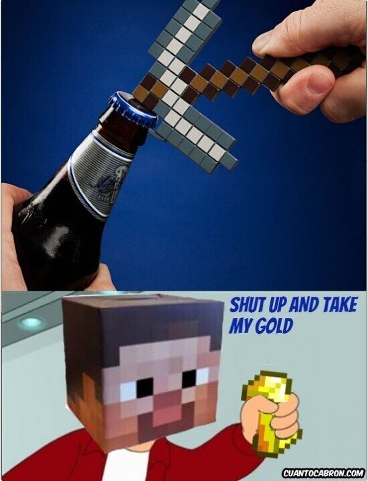 Shut up and take my gold