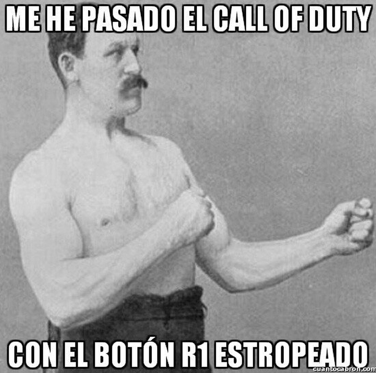 El botón estropeado