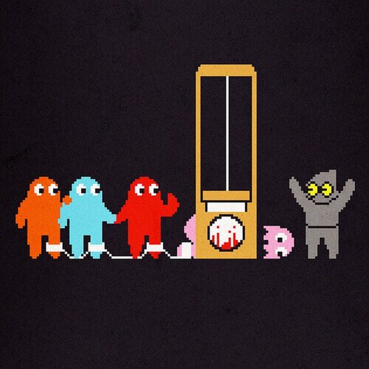 El origen de los fantasmas de Pac-Man