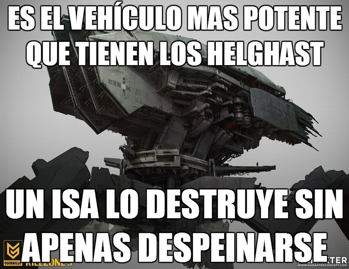 Los Helghast y su tecnología