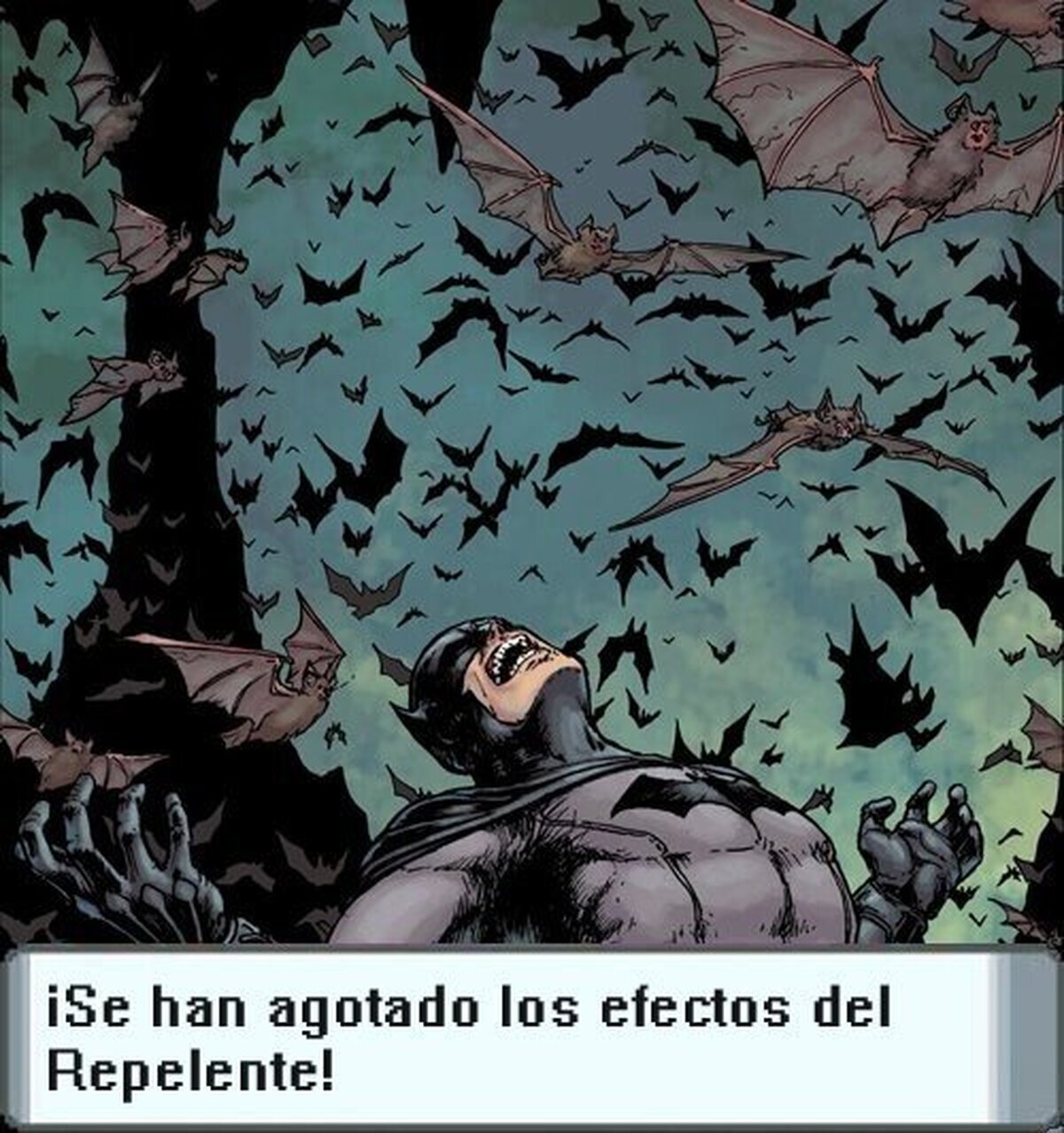 Cuando se acaba el repelente...