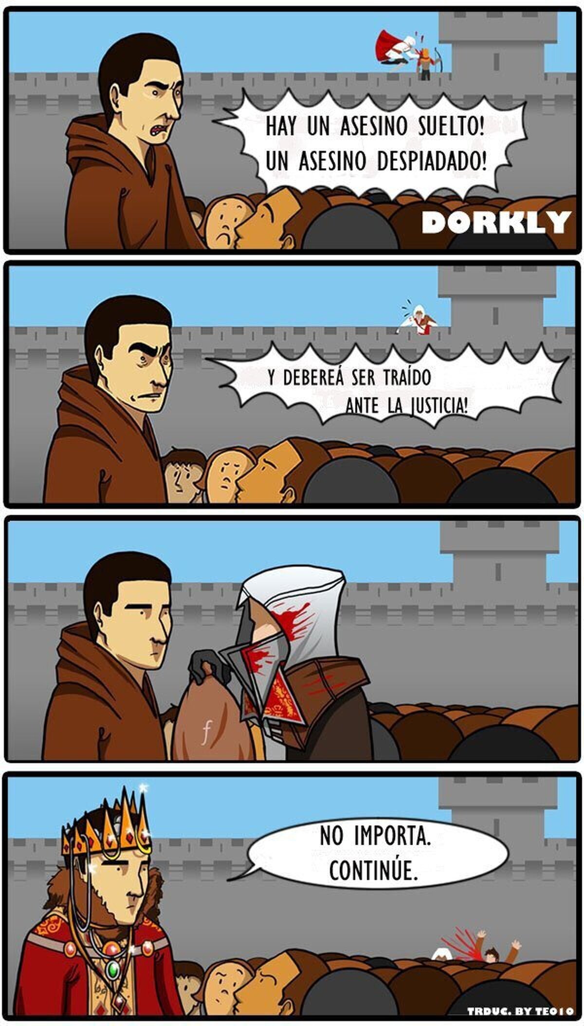 Algo me dice que los heraldos de Assassin's Creed aceptan sobornos...