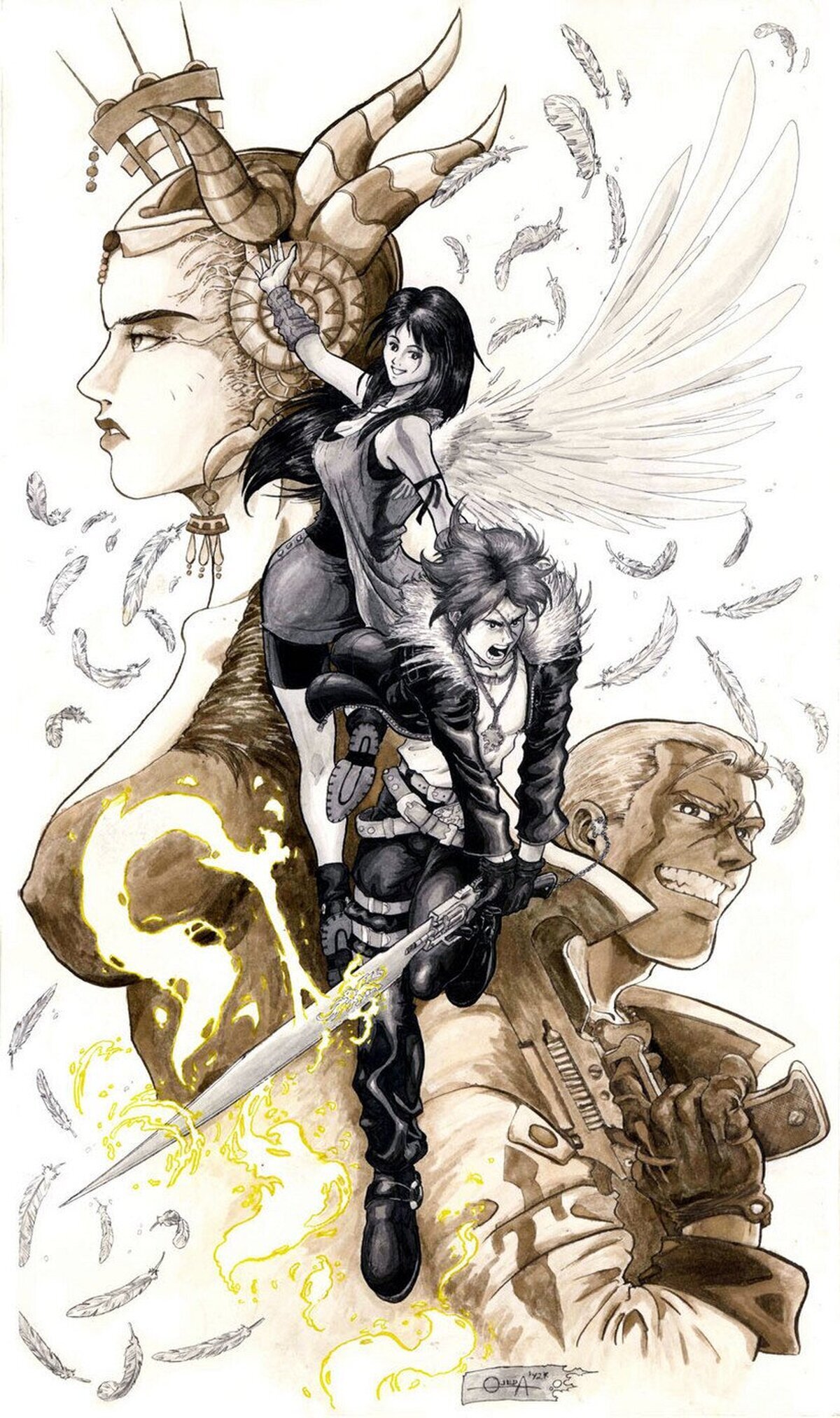 Final Fantasy VIII fan art