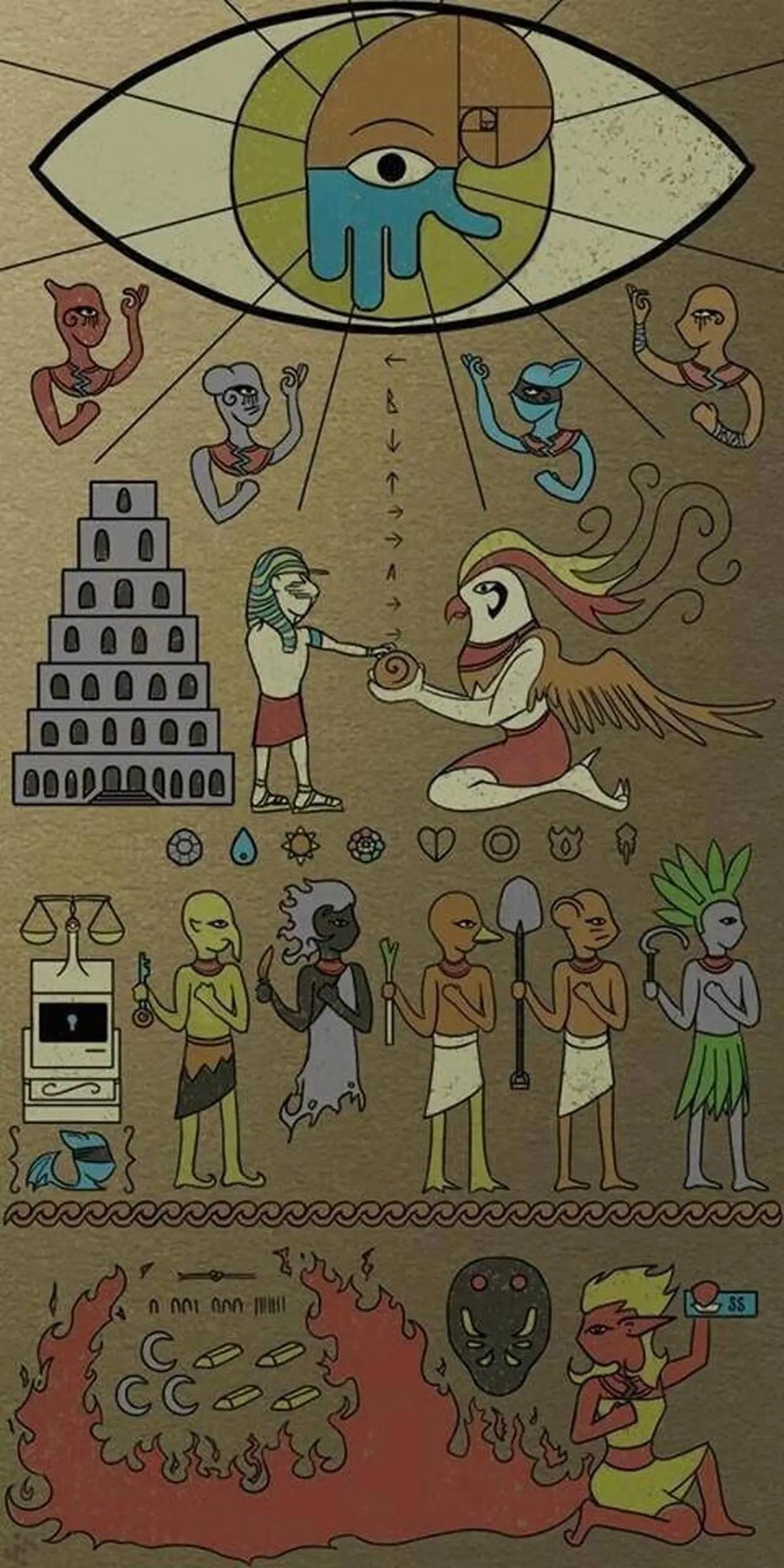 Poké-jeroglíficos... ¿Qué intentarán decirnos?