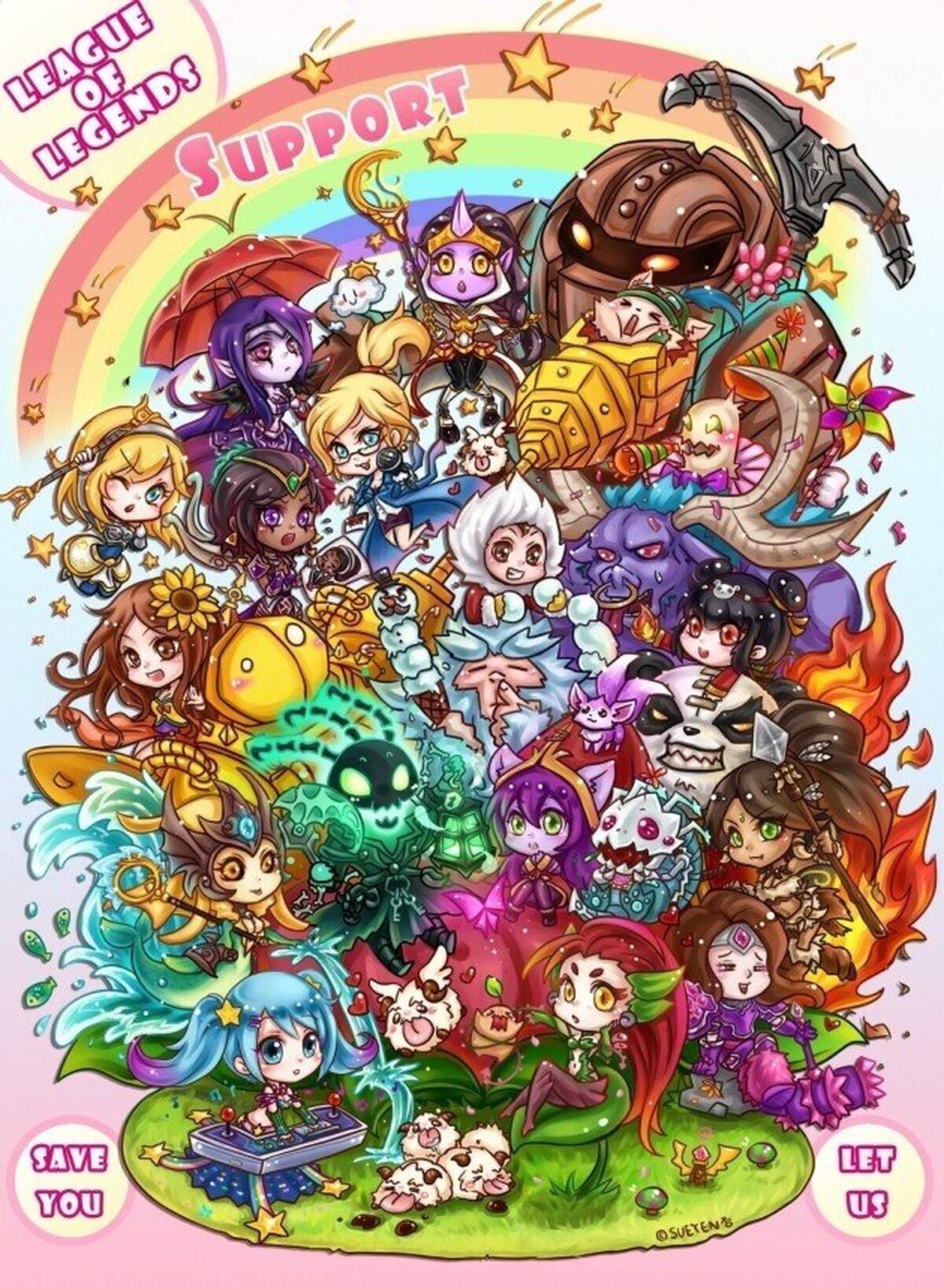 Un pequeño homenaje a los Supports, ese rol poco apreciado a veces