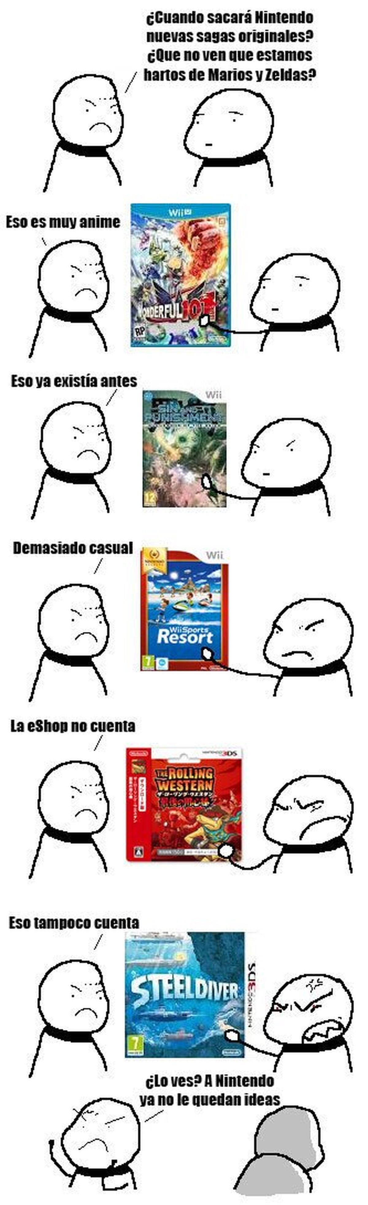 ¿Nintendo ya no tiene ideas?
