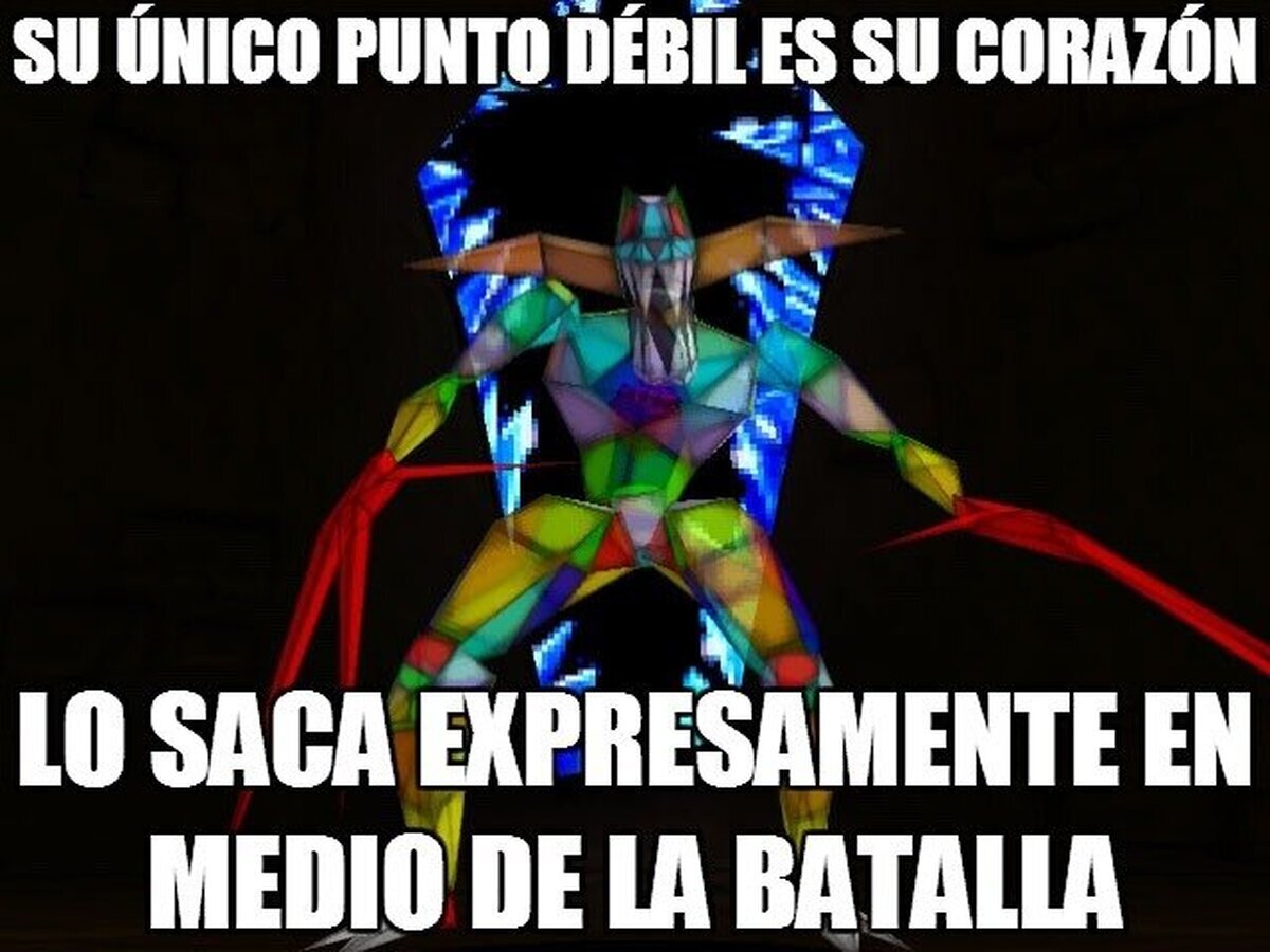 Los jefes finales y sus evidentes ganas de morir