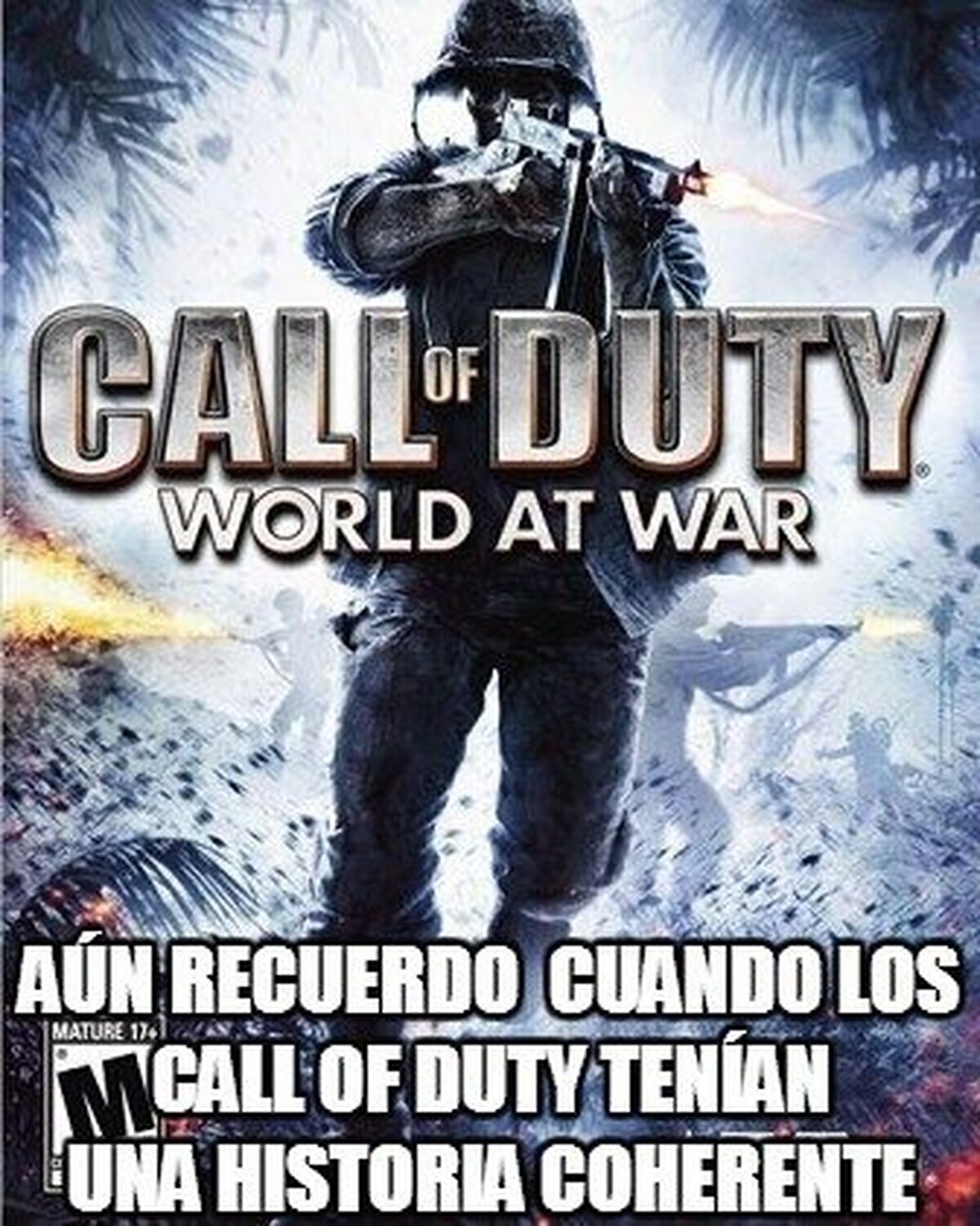 Call of Duty, tú antes molabas...