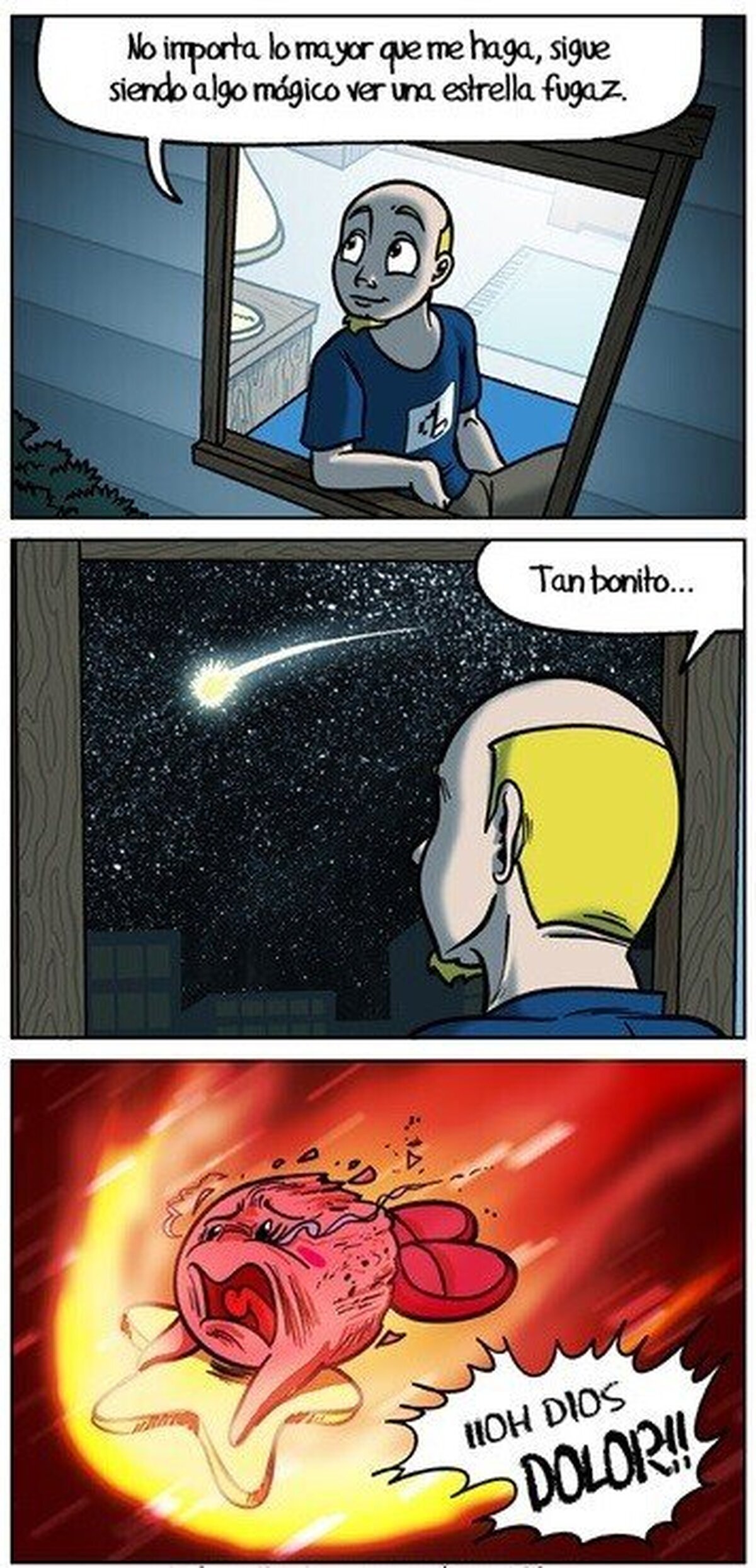 Las estrellas fugaces ocultan una cara muy dolorosa