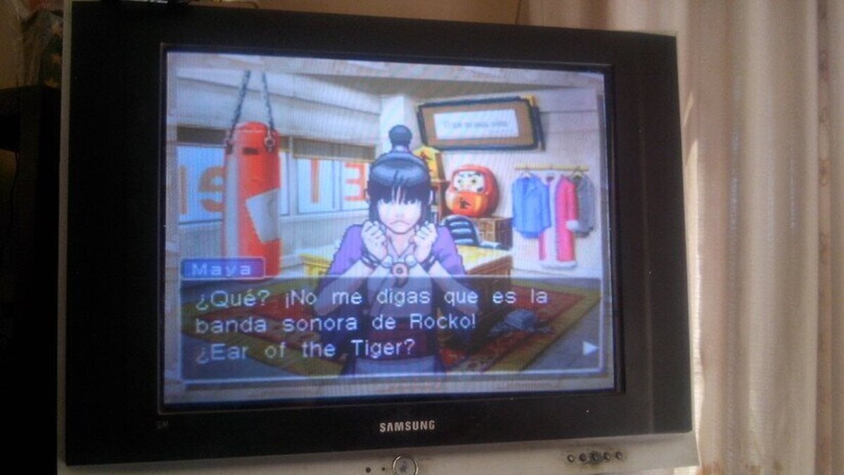 Curioso guiño cinéfilo-musical en Phoenix Wright