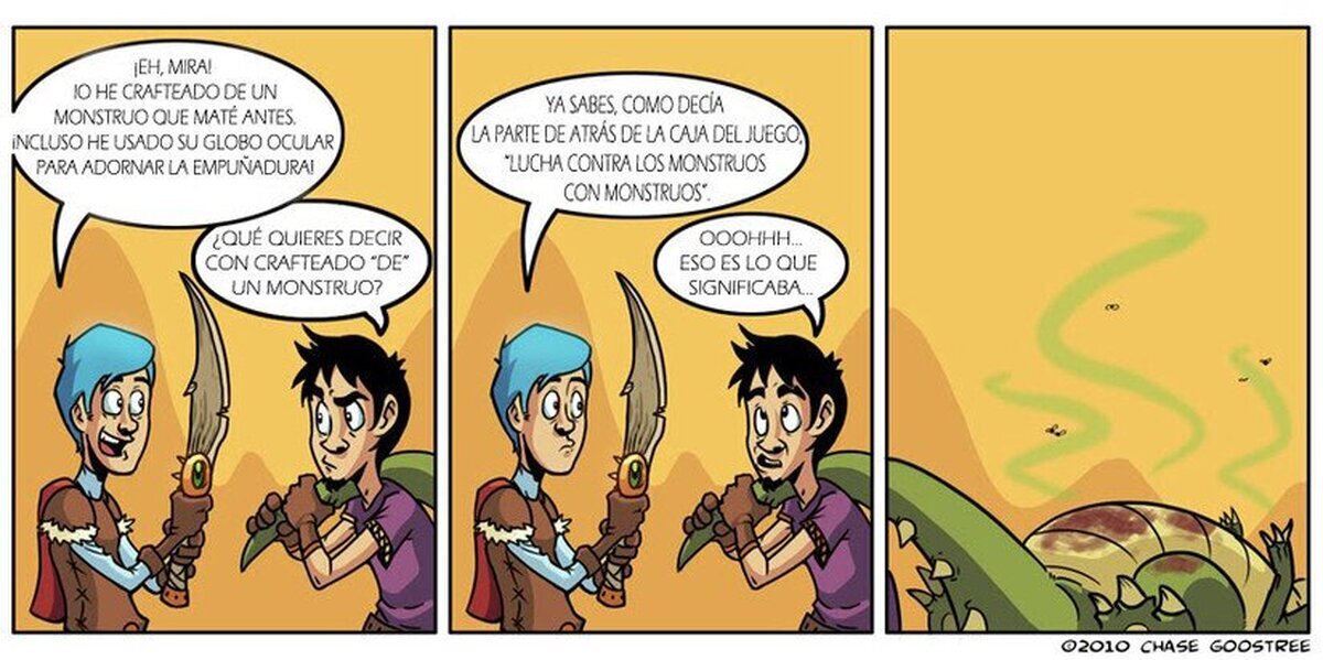 Monster Hunter puede tener múltiples lecturas