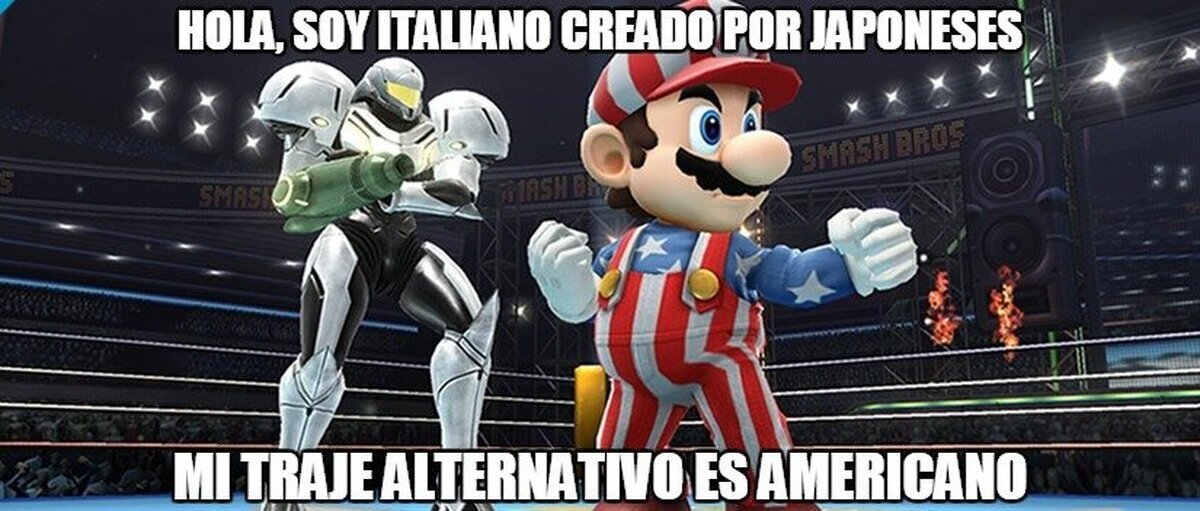 Mario en sí mismo es como la ONU
