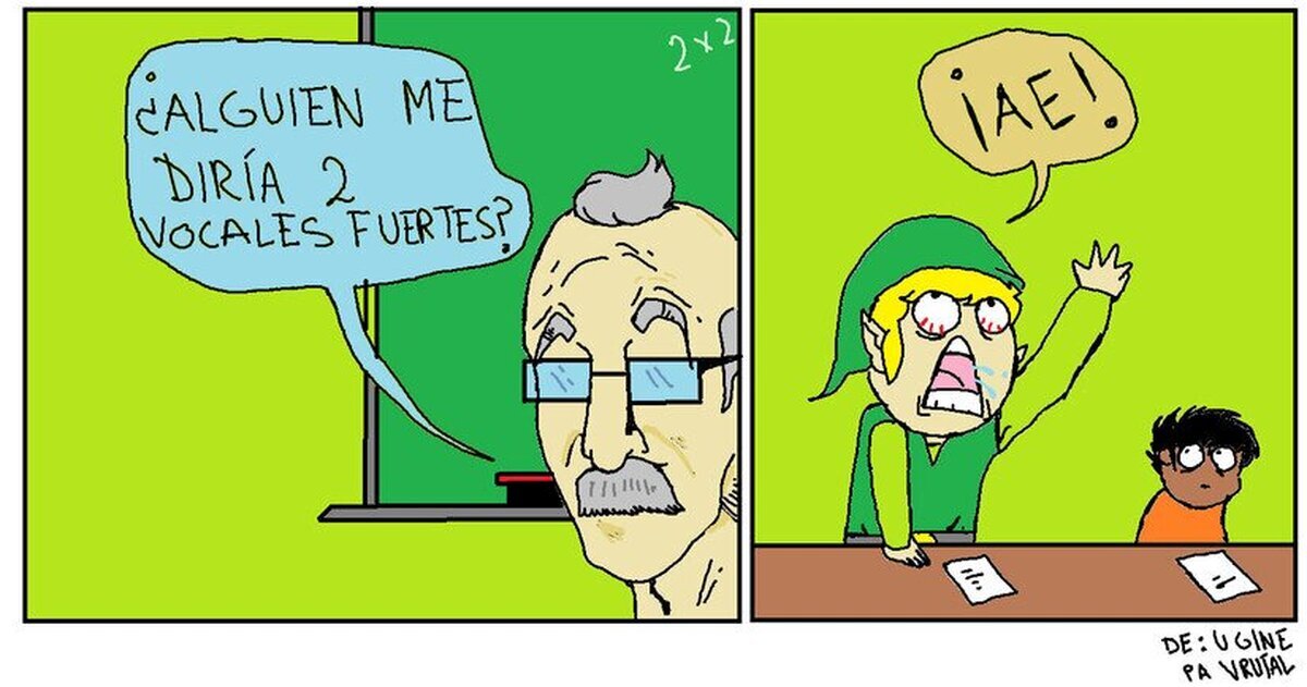 Posiblemente el chiste más malo de Link
