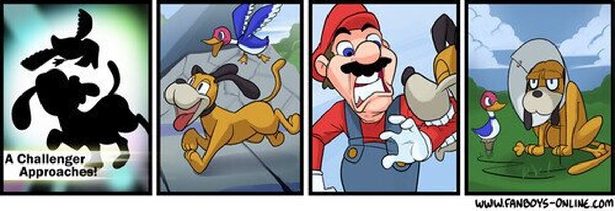 ¡Perro malo, Duck Hunt!