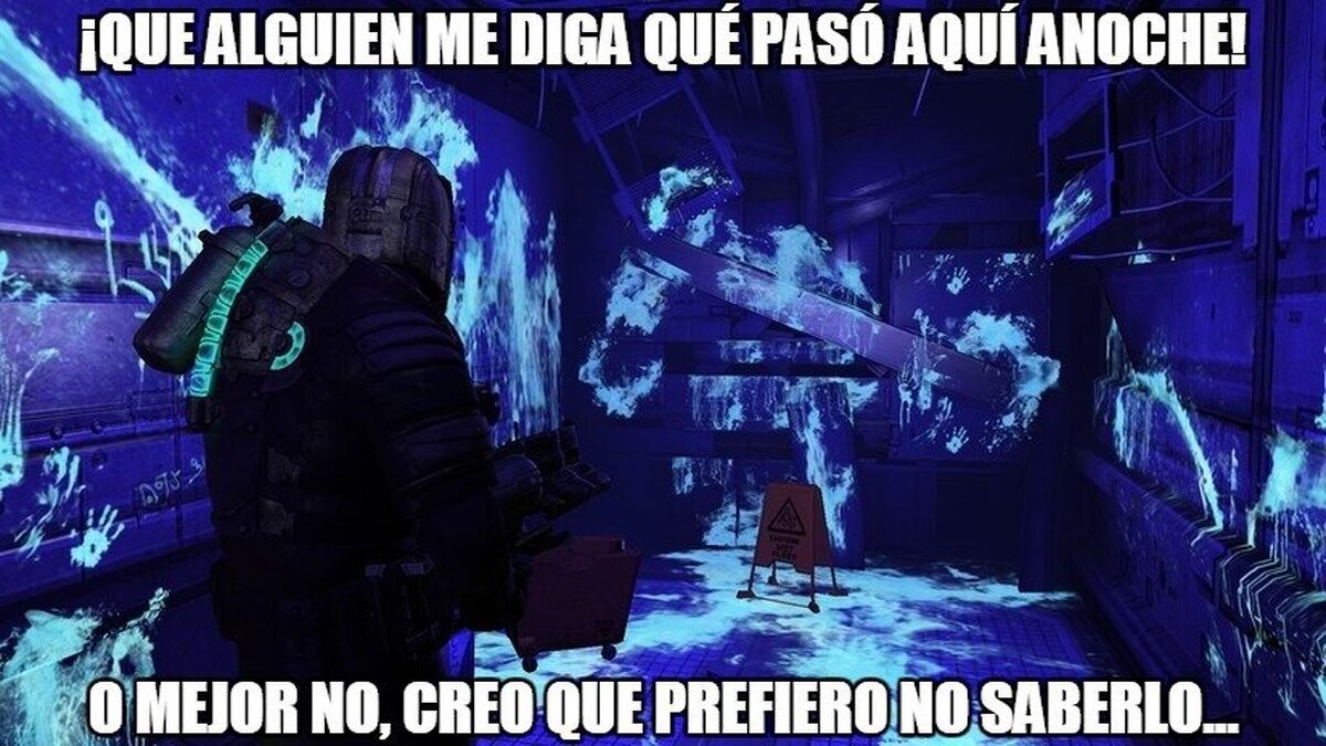 No quiero saber de qué son esas manchas del Ishimura 2