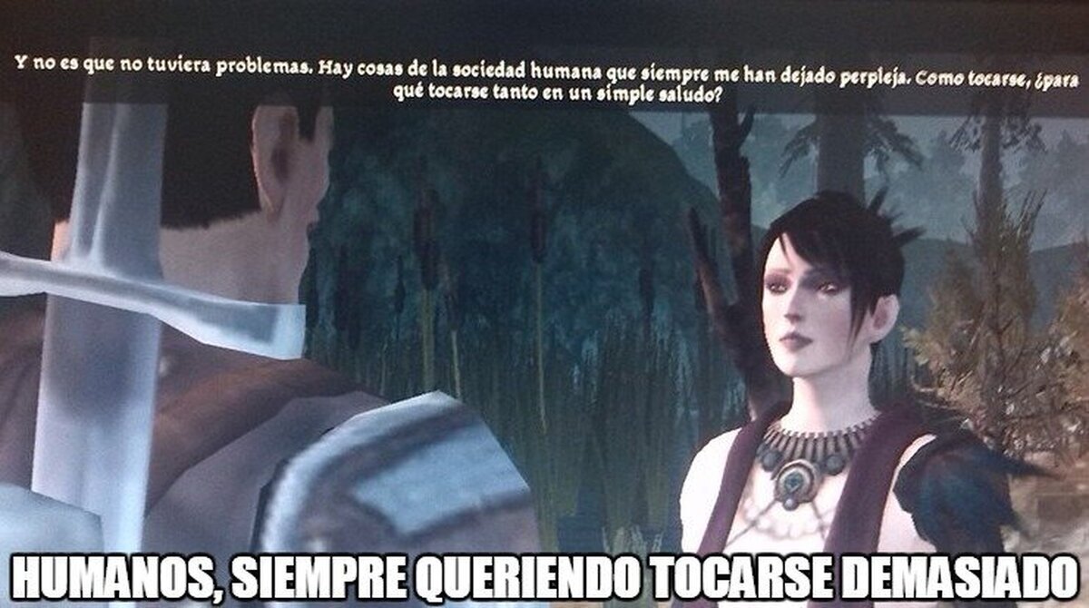 Pues vaya con la sociedad del Dragon Age