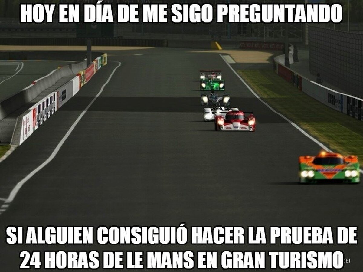 ¿Alguien recuerda la prueba de 24 horas de Le Mans en Gran Turismo?