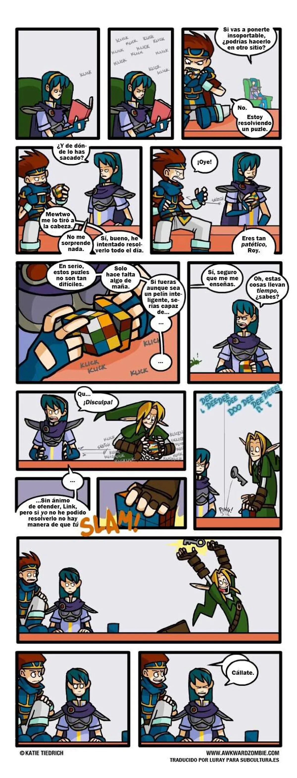 Link, experto en puzzles