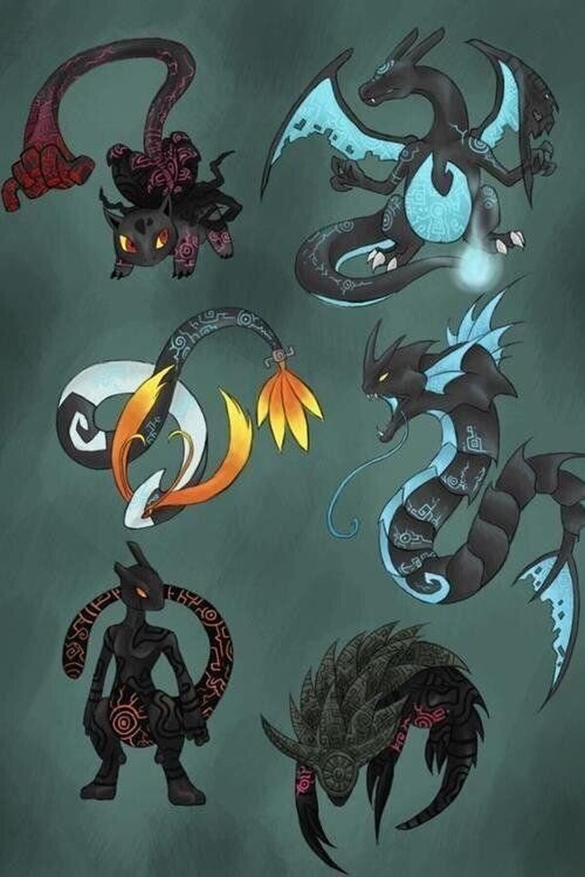 Pokémon al estilo de  Twilight Princess