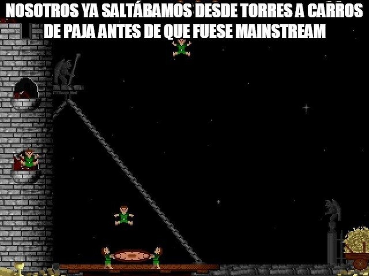 Saltos de fe old school