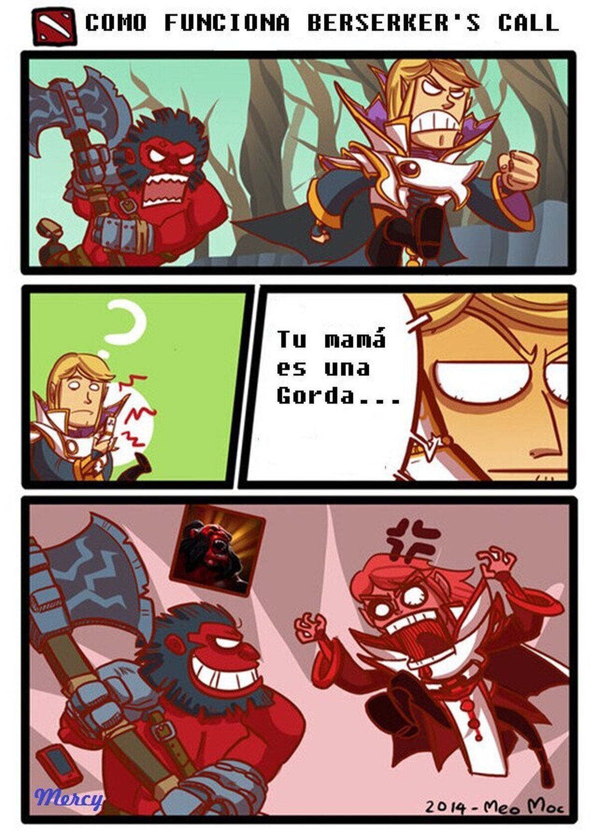 Así funciona el Berserker's Call