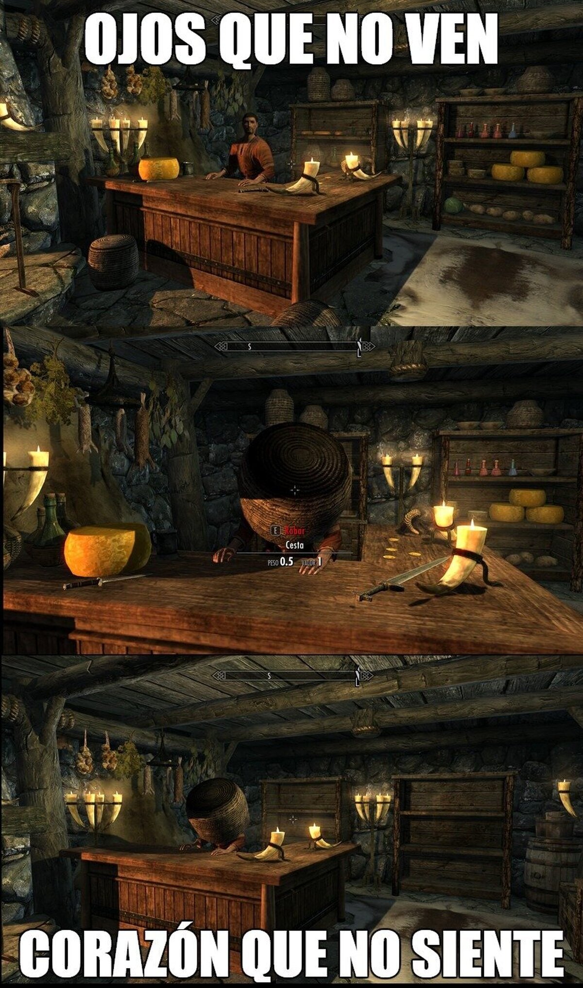 Aplicando el refranero español a Skyrim