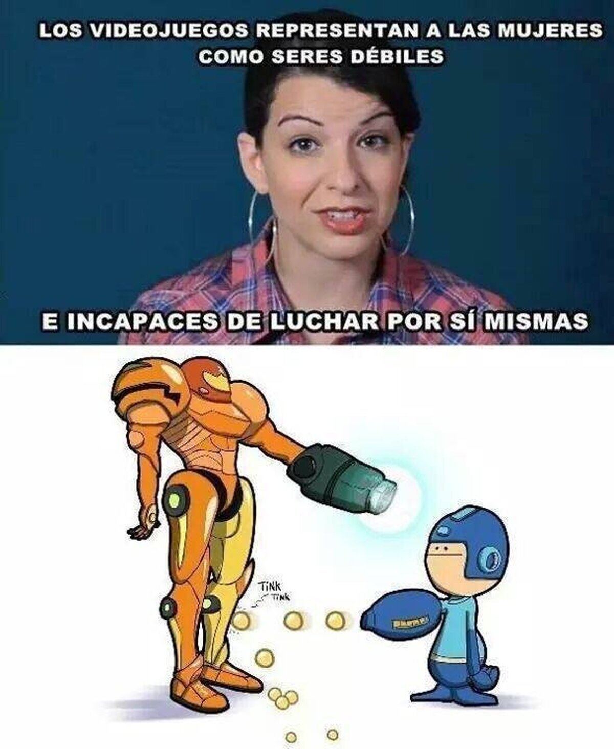 Sí, todas las mujeres de los juegos son débiles florecillas