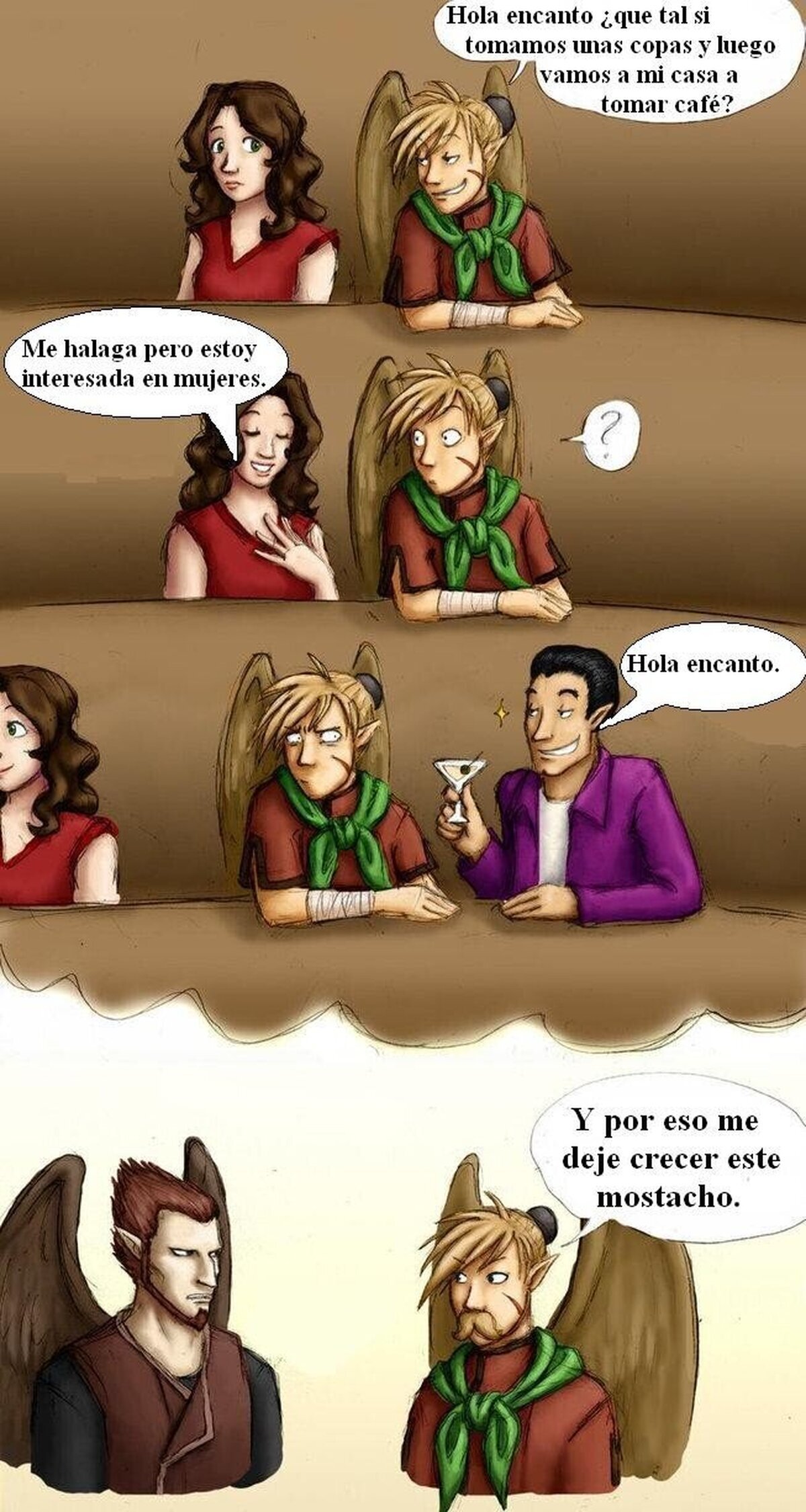  El mostacho es la clave