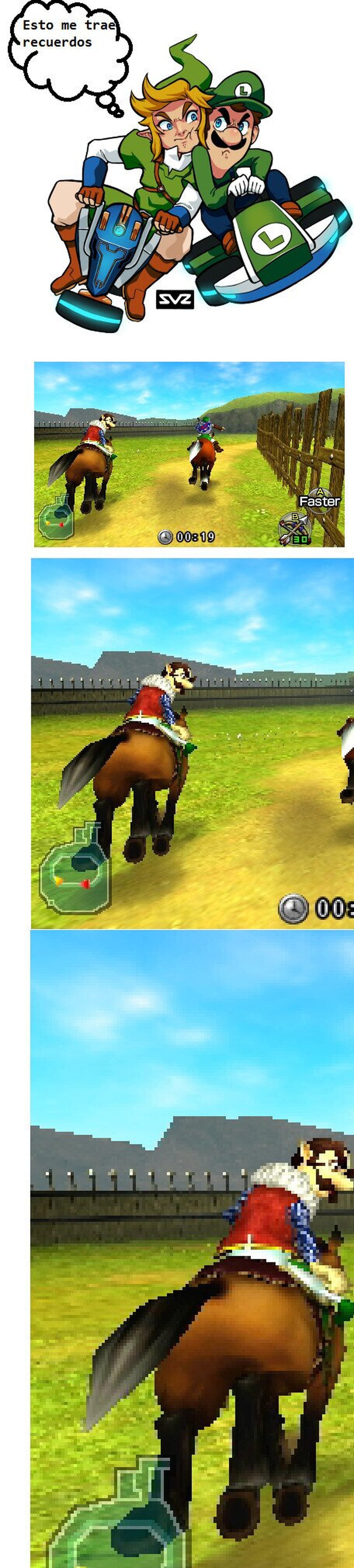 ¿Quién dijo que el origen de la mirada de la muerte fue en Mario Kart 8?