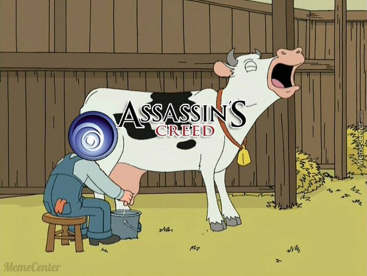 Descripción gráfica de que hace Ubisoft con Assassin's Creed