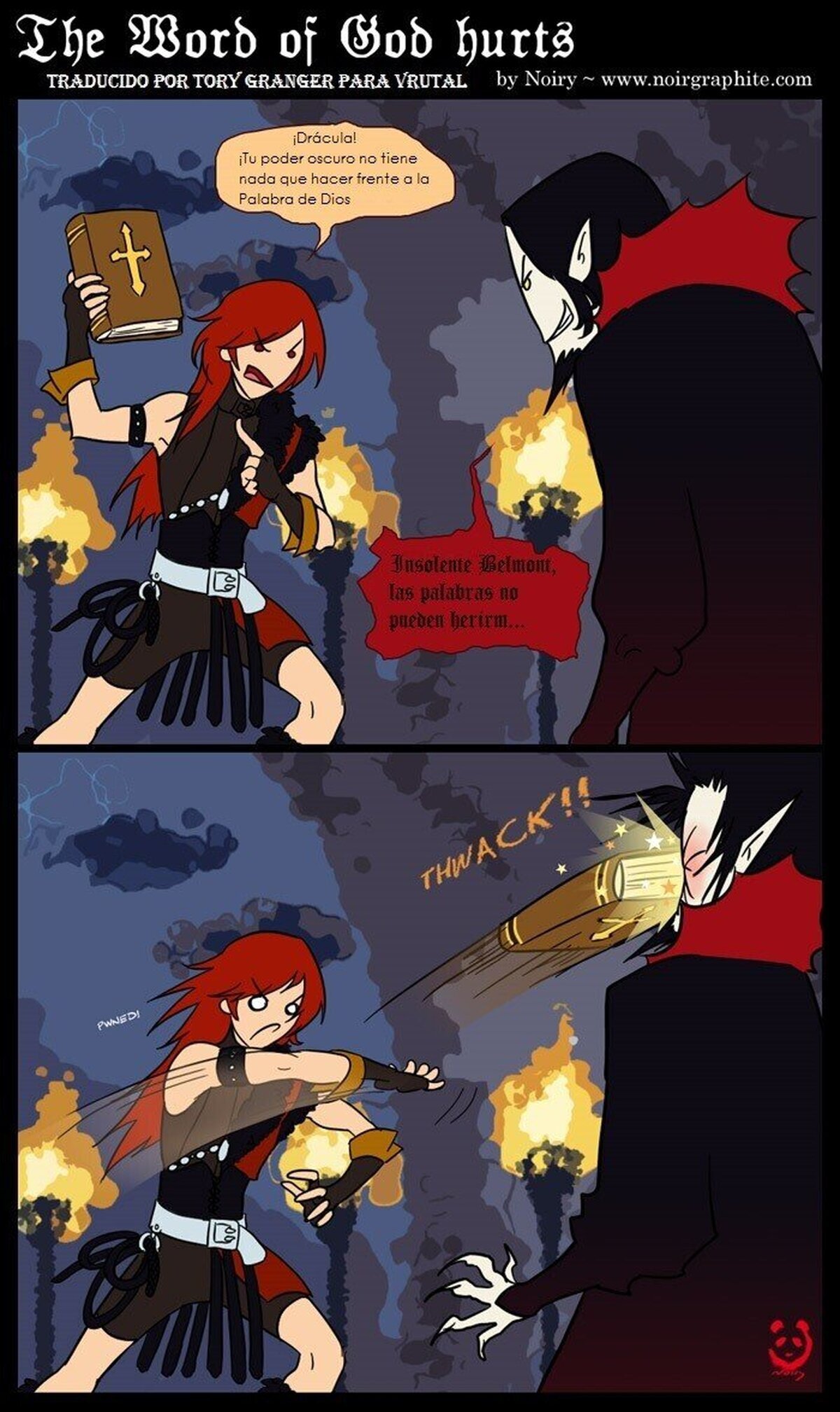 Porque nunca somos más creyentes que cuando jugamos a Castlevania