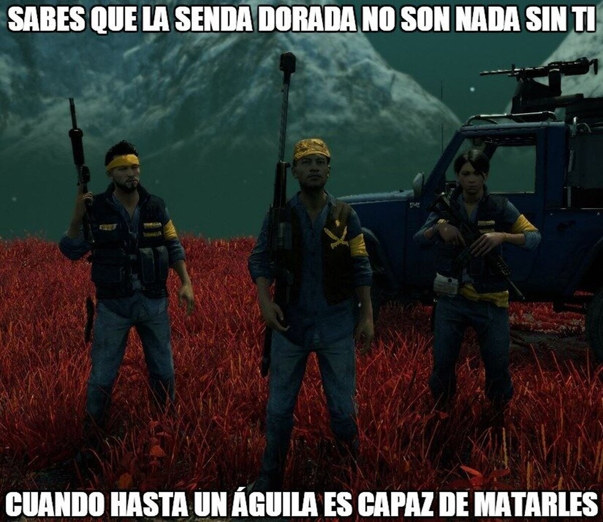 ¿Y vosotros sois la esperanza de Kyrat?