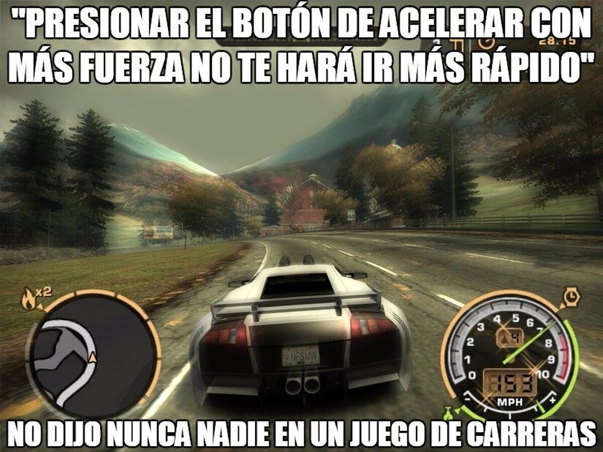 Todos sabemos que si presionas más fuerte el botón, el coche corre más