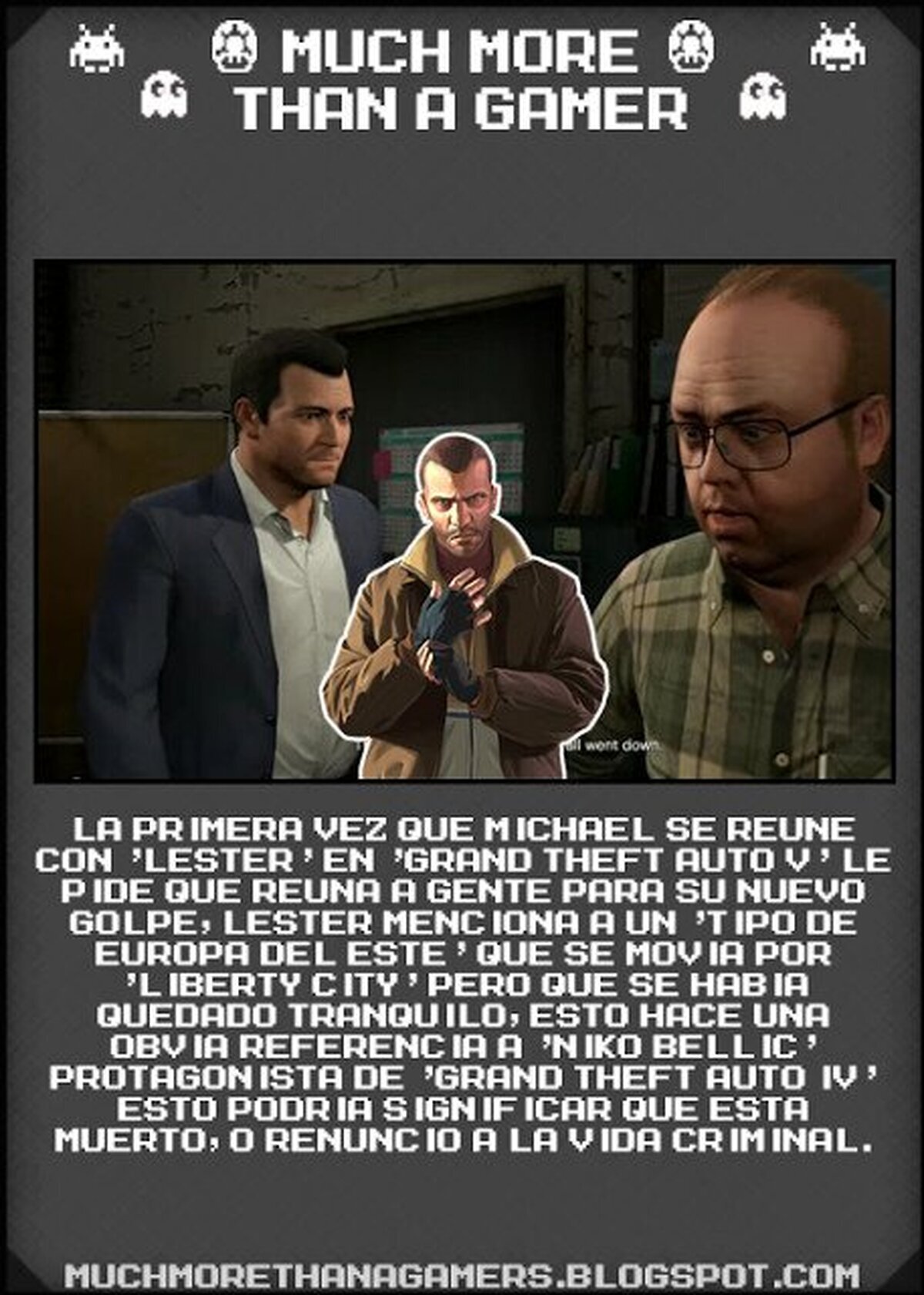 ¿Alguien más se dio cuenta de esta referencia al jugar a GTAV?