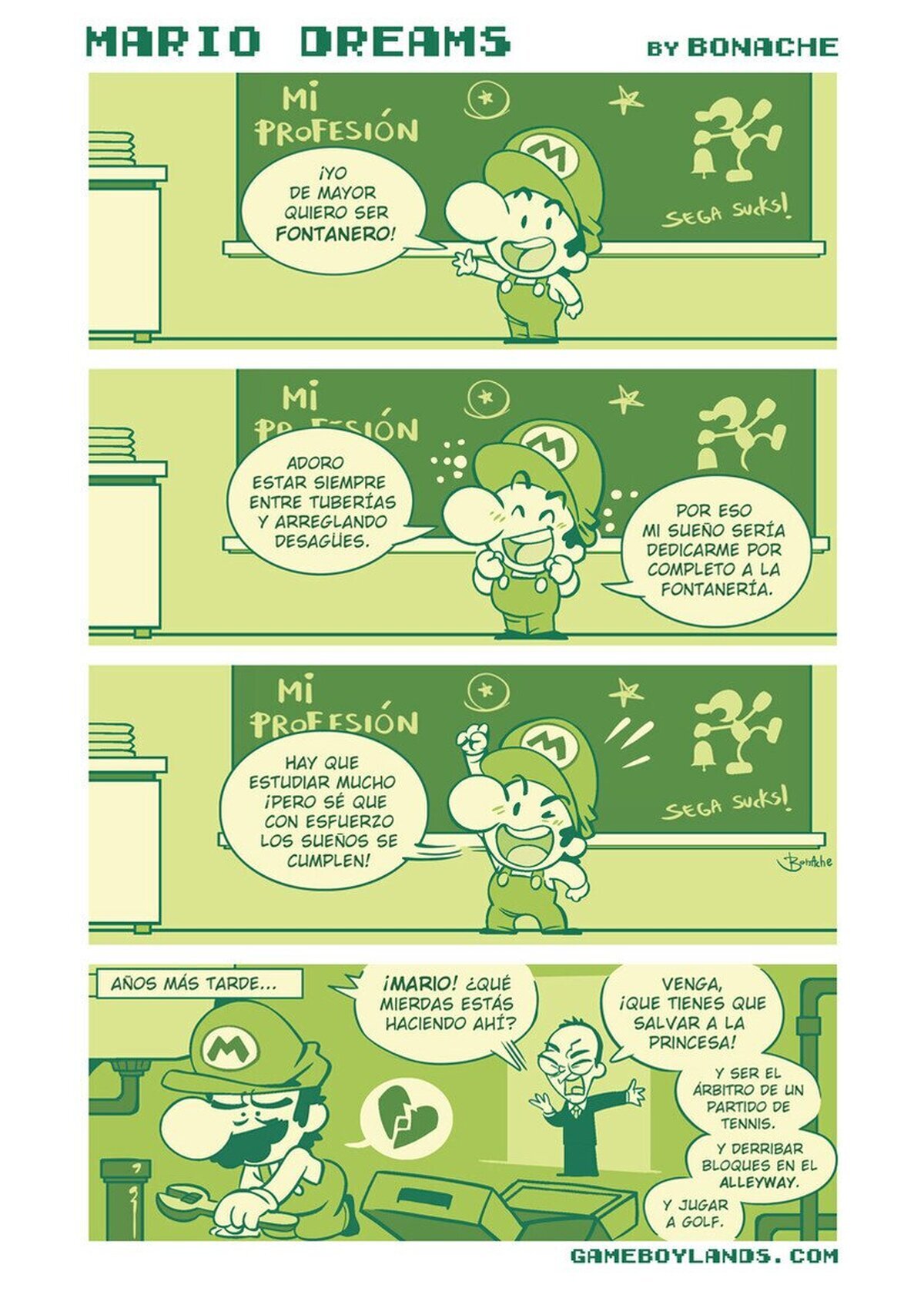 Ahora sólo puede ser su hobby...