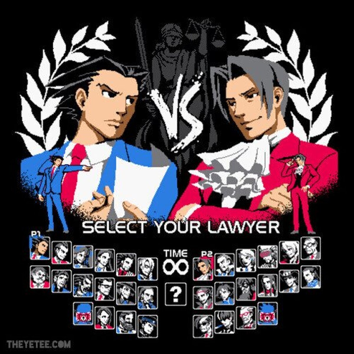 ¿Como sería Ace Attorney si fuera un juego de lucha? 