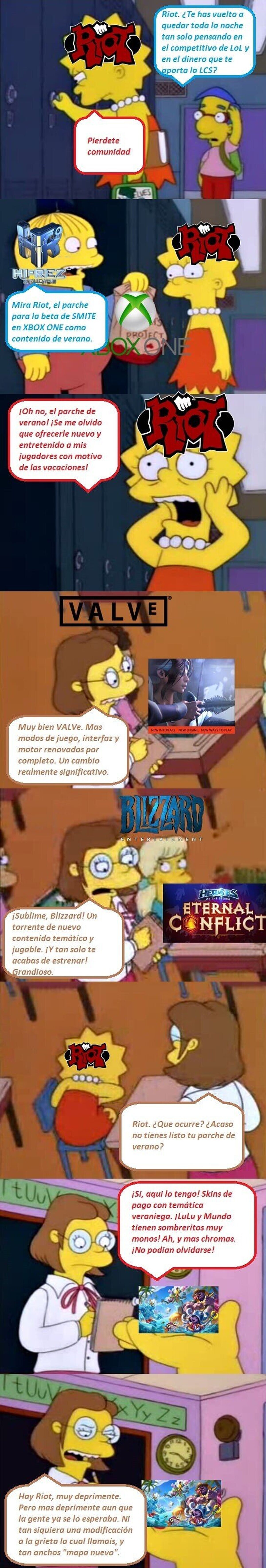 Os lo podríais haber currado un poco más, Riot...