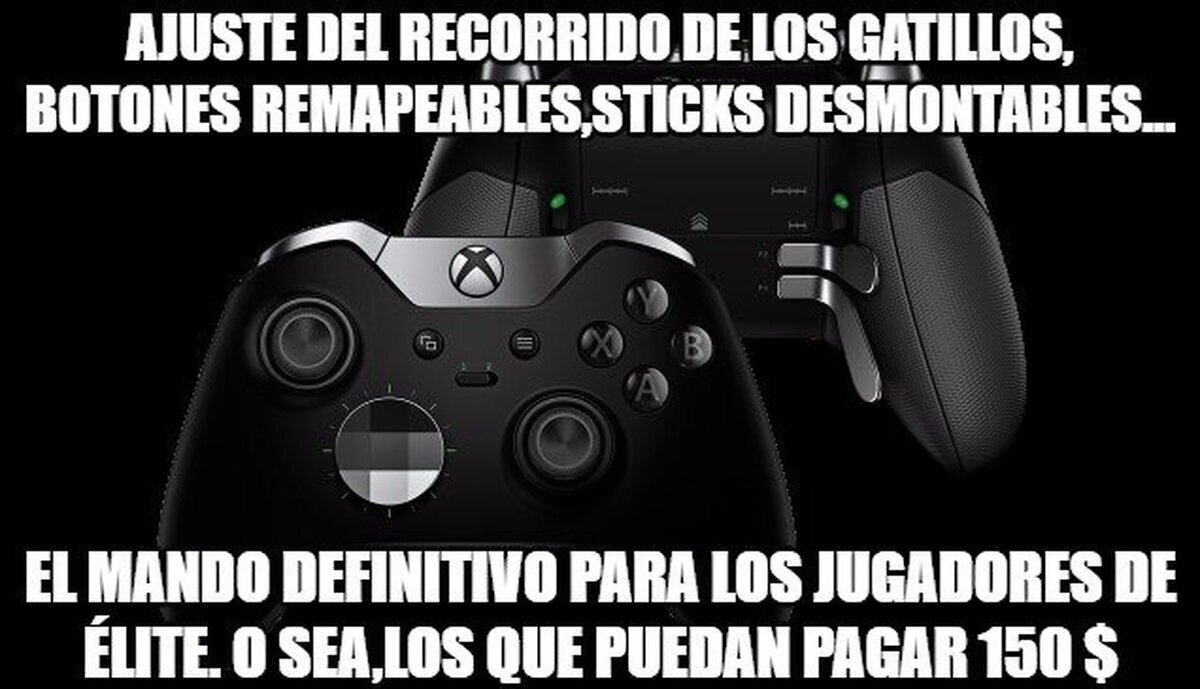El pequeño problema del mando élite de Xbox One