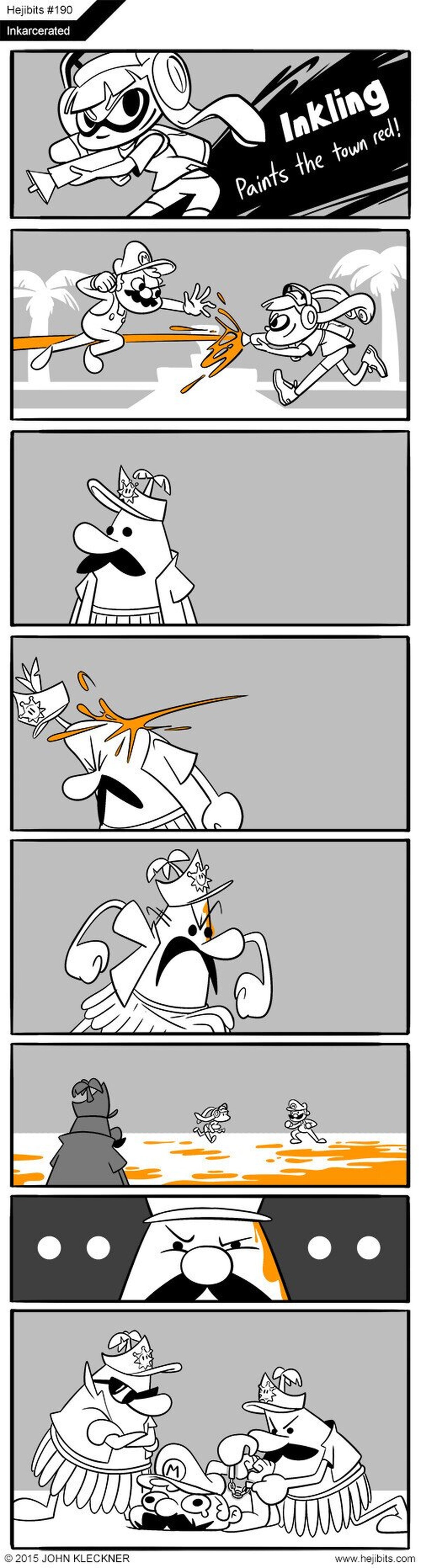 Y por eso los inkling no están en Super Smash Bros