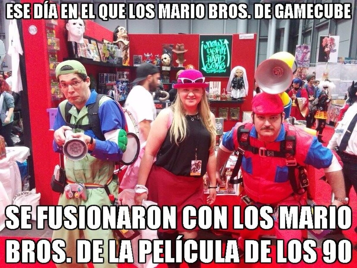 Juegos de Mario en GameCube, la película