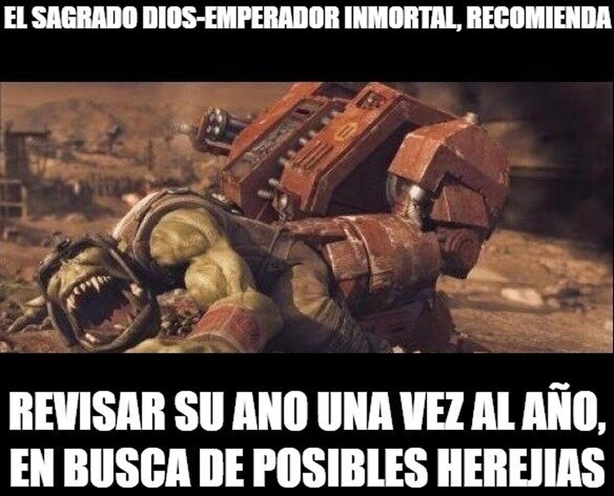 Es un consejo del Ministerio de Sanidad Imperial