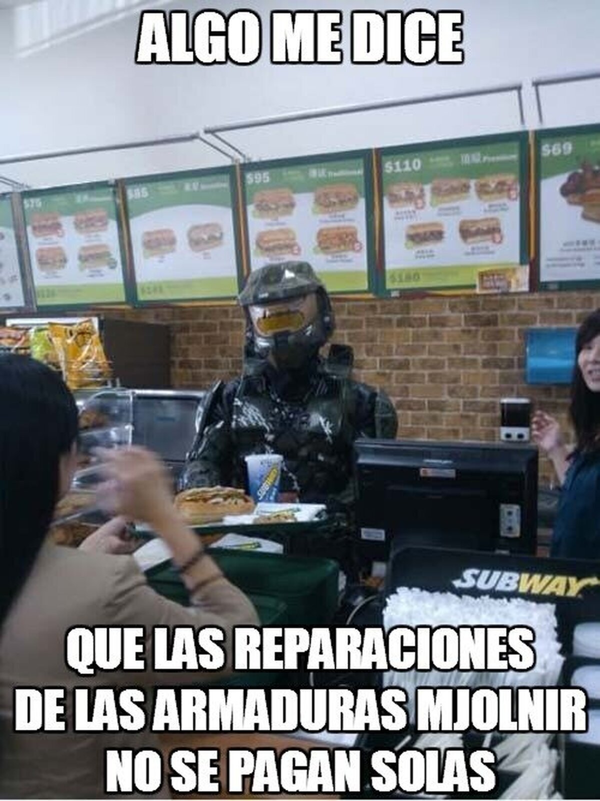 Bienvenido a Spartanburger, hogar de Spartanburger ¿qué desea?