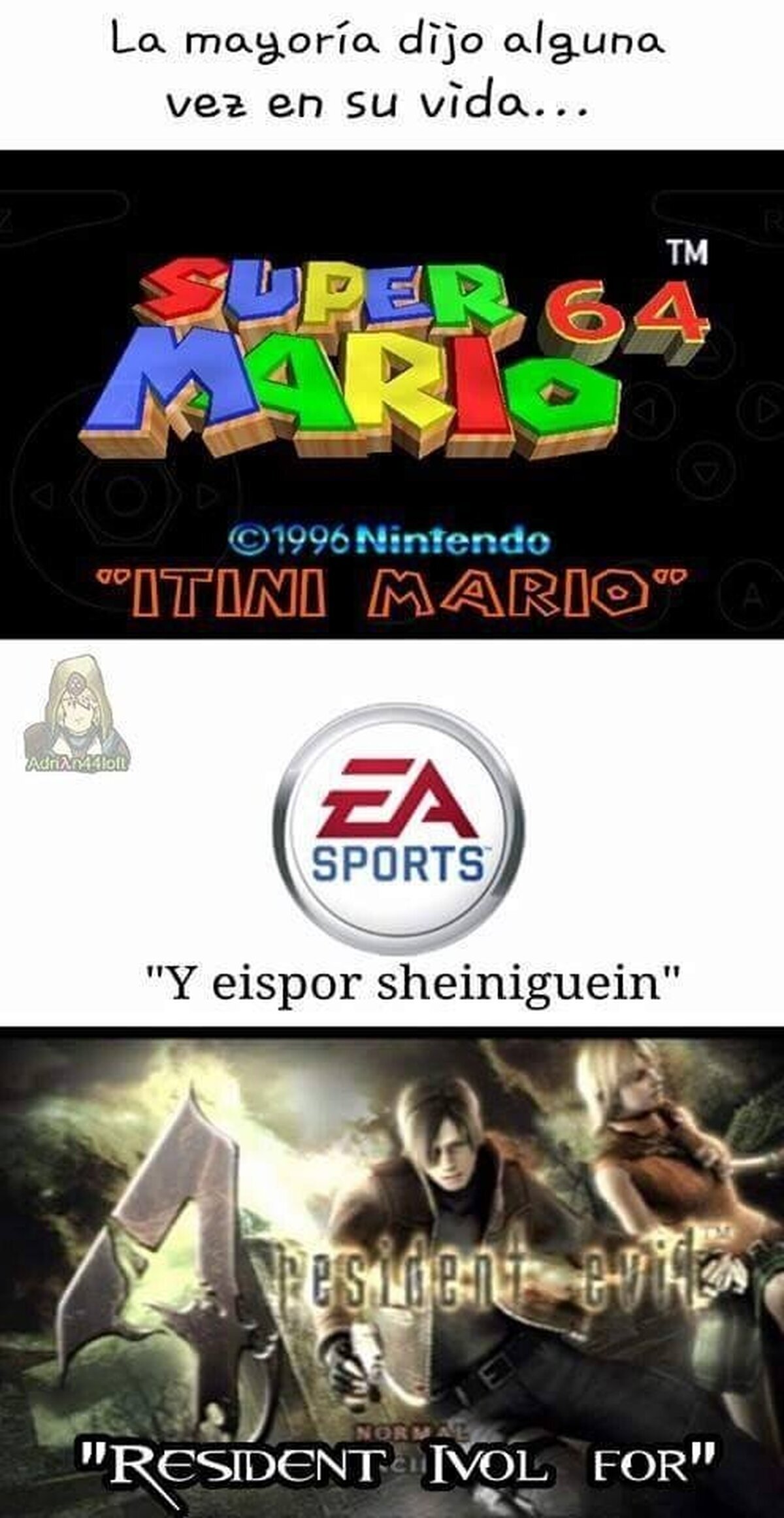 Era empezar cualquier juego y corearlo ''a grito pelao''