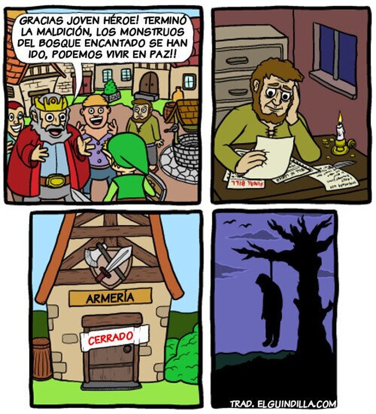 ¿Nadie piensa en el armero?