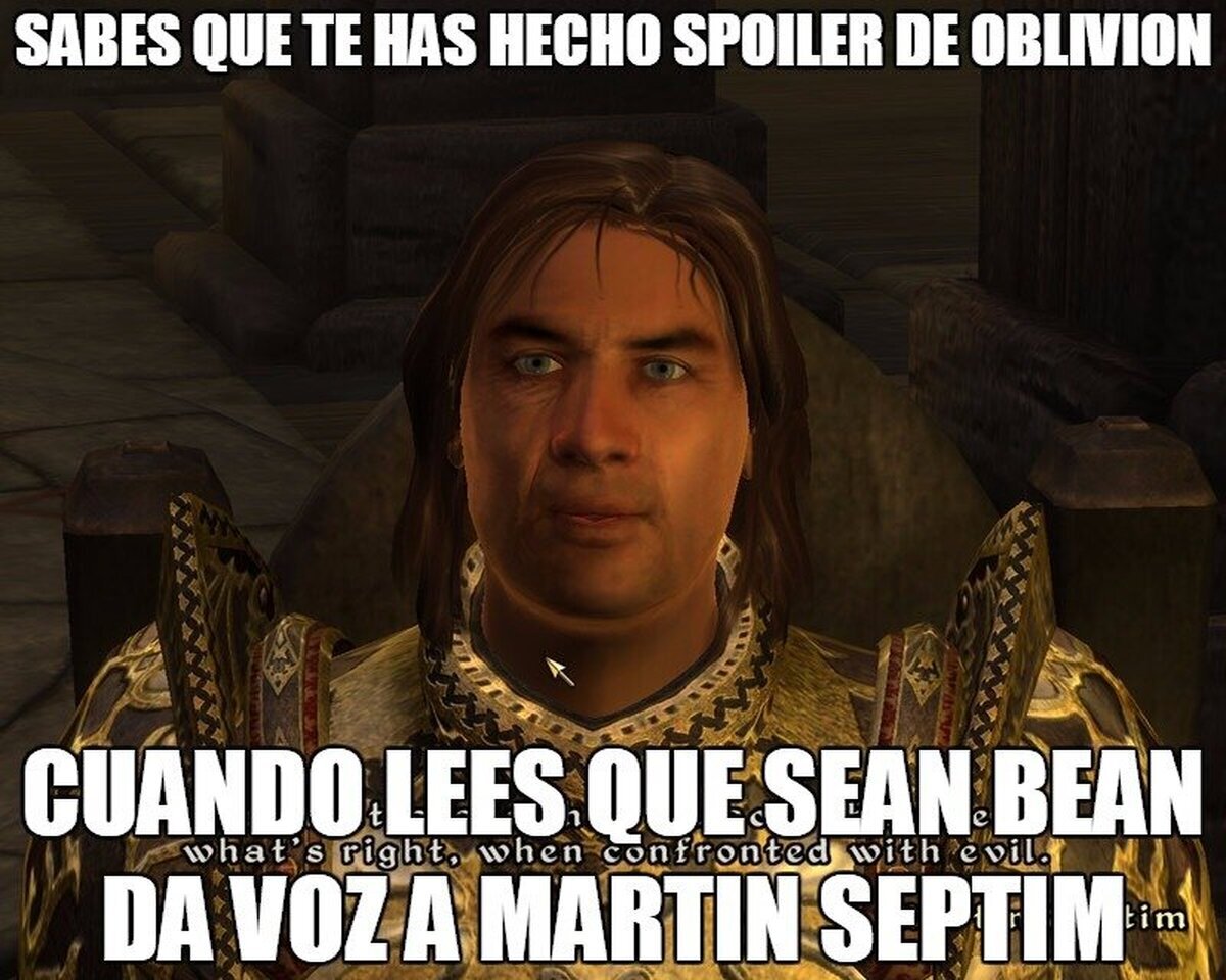 Sean Bean es sinónimo de...