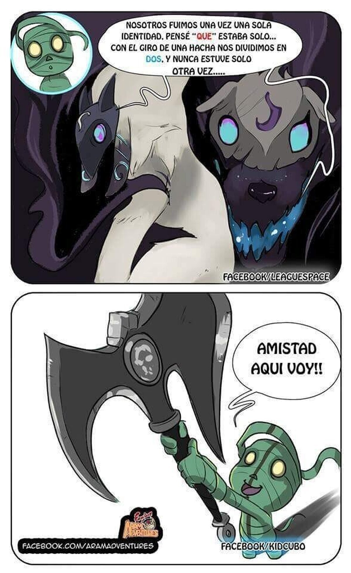 Amumu se siente desesperado por tener un amigo que haria cualquier cosa...