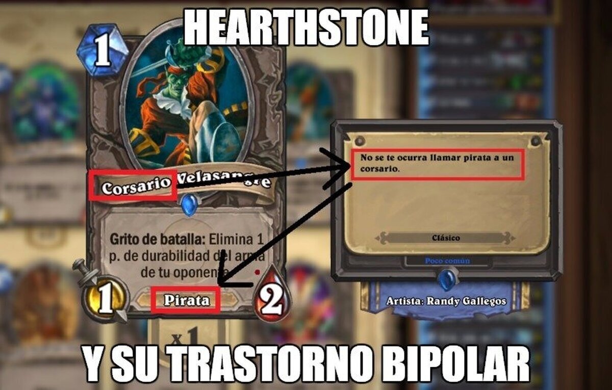 Indecisiones en Hearthstone