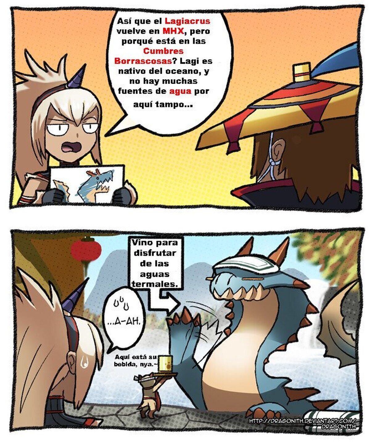 Y por eso el Lagiacrus volvió en MHX