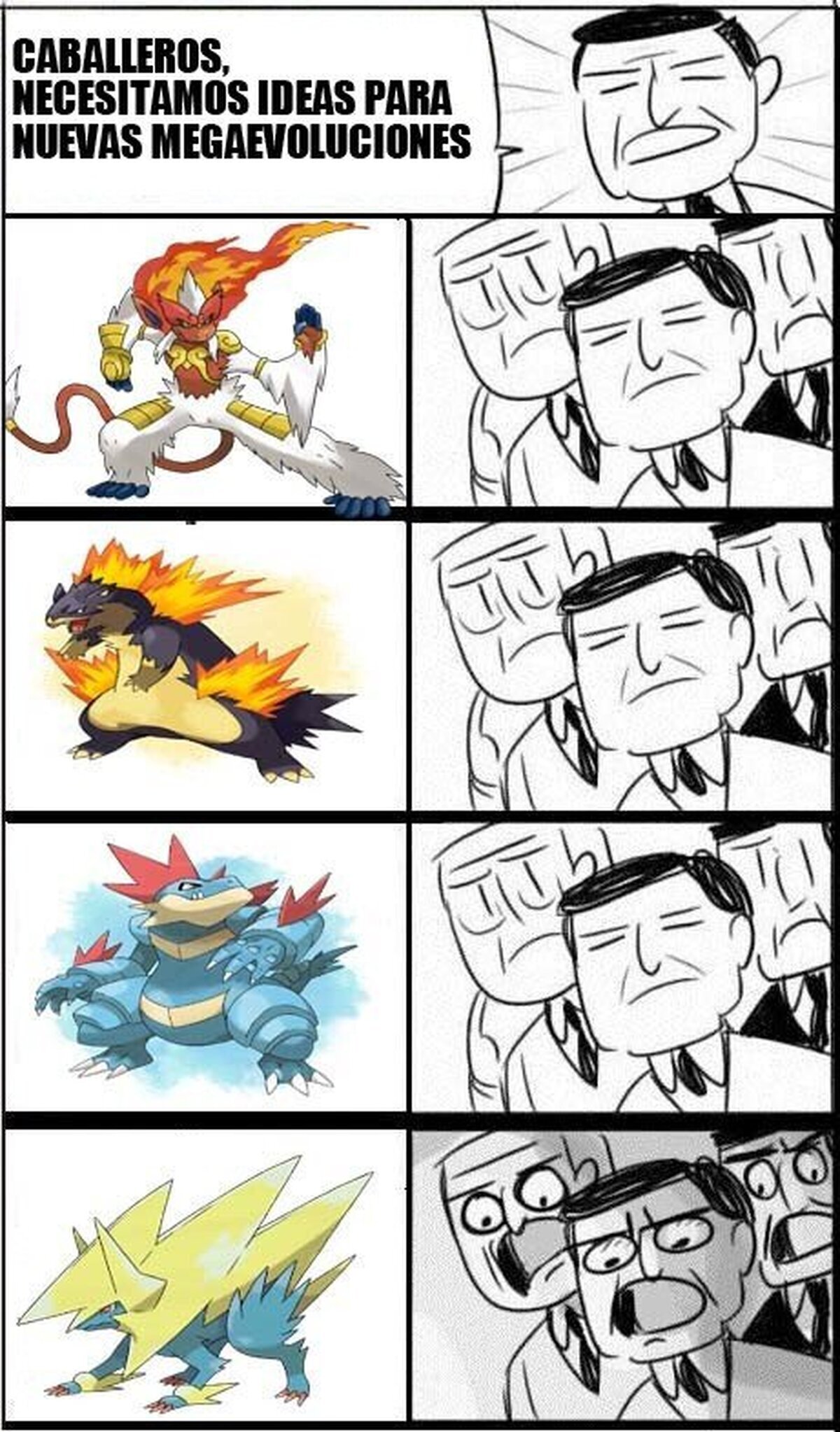 Así debe ser como eligen las mega-evoluciones