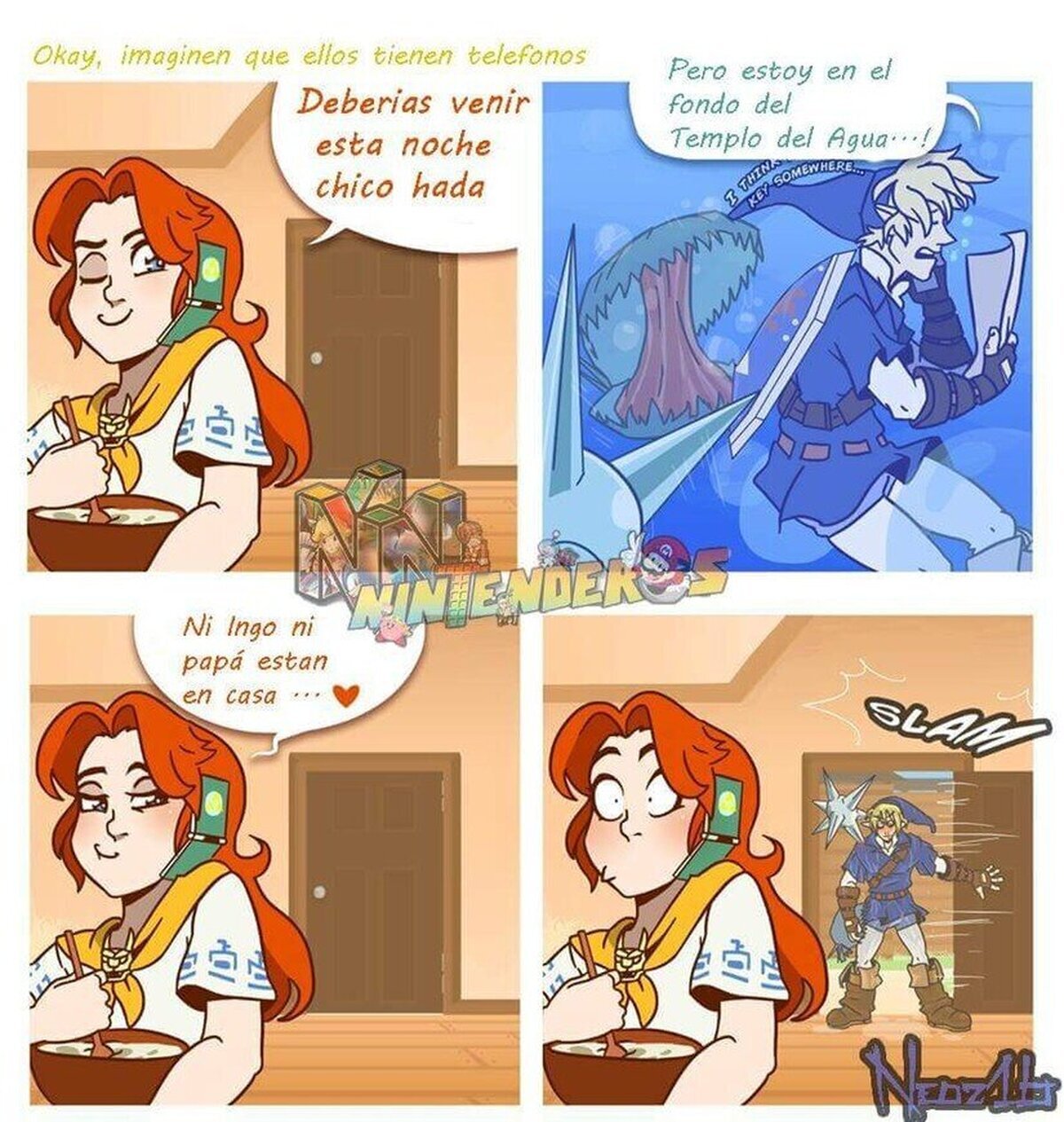 Y por eso no tienen teléfonos móviles en Hyrule